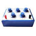 Miniatyrbild 3 av 5: J2361 Resistanslåda Precision Variabel Dekad Resistor 0-9999.9 Resistansmätare För Undervisning Ins - MXBC
