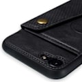 Pikkukuva 3 / 5: IC iPhone 7/8/SE (2020/2022) - Nahkakotelo Korttitaskuilla Ja Magneetilla -
