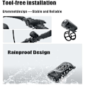 Pikkukuva 4 / 5: Rubberskin Sähköpyörän Kello, Elektroninen Äänimerkki Polkupyörän Kello 120dB, Kannettava USB-ladattava Pyörän Äänimerkki Hälyttimellä MTB Maantiepyörälle..DEBUNS