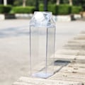Miniatyrbillede 3 af 5: IC 16,9 oz / 33,8 oz (500 ml/1 000 ml) vandflaske til mælkekarton A