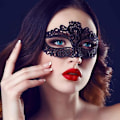 Pikkukuva 5 / 5: Naisten venetsialainen naamio, Halloween-juhlat Prom Venetian Mascara Lac
