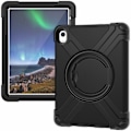Miniatyrbild 2 av 5: iPad 10.9 2022 Fodral 360° X-Shape Shockproof Kickstand Svart