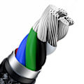 Miniatyrbild 2 av 5: Baseus Cafule USB-C till Lightning datakabel, PD, 20W, 2m, svart