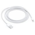 Miniatyrbild 1 av 5: Lightning-kabel till iPhone & iPad, 2 meter, Vit-- CE Certifikat