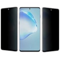 Miniatyrbild 2 av 5: Samsung S20 Plus Privacy FullFrame Härdat glas 0.26mm 3D 9H Transparent
