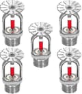 Miniatyrbilde 1 av 5: 5 stk. Brannsprinklerhode 3/4 tommer Pendeltype 155 Vannspray Ned 68 Messing Sprinklerhoder 3/4\" Npt