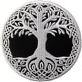 Broderad patch i form av Yggdrasil, livets träd