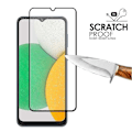 Miniatyrbild 3 av 4: Samsung A13 5G / A04s Härdat Glas 0.26mm 9H Fullframe Transparent
