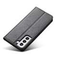 Miniatyrbild 2 av 5: Samsung Galaxy S21 Plus - Läder Flip Fodral - Svart Black Svart