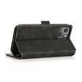 Miniatyrbild 5 av 5: iPhone 14 Fodral Retro Textur Svart