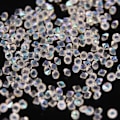 Miniatyrbild 2 av 2: Kristall stenar (Glas) - 1 mm - 200-300 st - 02 multifärg