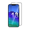 Miniatyrbild 4 av 5: Skärmskydd iPhone 13 Pro Max/14 Plus - 3D Härdat Glas Svart Svart