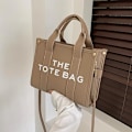 Miniatyrbild 1 av 5: The Tote Bag för kvinnor Dupes Mini Läder Tote Bag Liten Personlig Crossbody Handväskor