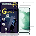 Miniatyrbild 1 av 4: VCOMP® för Samsung Galaxy S22+ 5G- S22 Plus 5G 6,6": Pack - 2-pack skärmskydd i härdat glas VIT