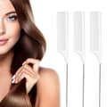 3-pack råttsvanskam, rostfritt stål, råttsvanskam, kolfiber H