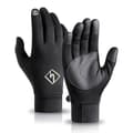 Utomhussport varma handskar vinter vindtäta plus fleece förtjockade