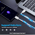 Miniatyrbild 5 av 5: Samsung Galaxy S24 ULTRA Snabbladdare 1 METER - USB-C till UBS-C - SVART svart