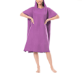 Miniatyrbild 1 av 6: Snabbtorkande Surf Strandponcho, Mikrofibermaterial Ultralätt Huva Handduk, Perfekt För Surfing, Simning Och Utomhusaktiviteter, One Size