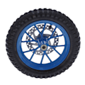 Miniatyrbild 7 av 8: Framhjulsdäck för 47cc 49cc 2-takts Mini Dirt Bike, Hög Styvhet Överlägsen Metall Rostskydd Hållbar Anti-Sladd Design, Kraftfullt Markgrepp Inget Halk