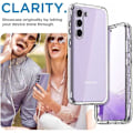 Miniatyrbild 3 av 5: 360° Heltäckande & Stötdämpande Skal för Samsung A15 5G Transparent