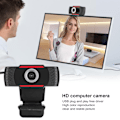 Miniatyrbild 6 av 8: Datorkamera 480p med Mikrofon Fri Drivrutin USB Webbkamera för Win7/Win8/Win10 X20