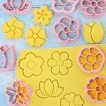 Miniatyrbild 2 av 5: 8st/ Set Blomma Form Cookie Form Cookie ter Baking Tools Party