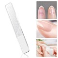 Miniatyrbild 1 av 3: 3-Pack - Nagelfil & Buffer / Glasfil för Naglar - Fil Transparent