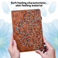 Miniatyrbild 4 av 5: Äkta Läderfodral för Ipad 10.2 2021/2020/2019 - Oöverträffad Elegans och Skydd