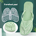 Miniatyrbild 2 av 5: 1 Par Flip Flops Sandaler Kuddar Pad Tå Framfotsinsats Sko