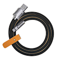 Miniatyrbild 1 av 5: 2m 120W snabb iphone laddare orange - USB-A till Lightning orange