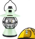 Miniatyrbillede 1 af 5: Retro LED Camping Lanterne | Vintage ABS LED Lanterne | Multi-Mode Bjergbestigning Belysning Retro Hestelampe