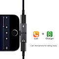 Miniatyrbild 2 av 4: iPhone XR/Xs Max/XS/X/8/7 Dual/Dubbelingång Adapter Guld