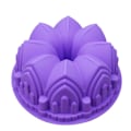 Miniatyrbild 2 av 4: Bakform, Sockerkaksform, Silikonform - Slott / Torn Rosa