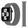 Miniatyrbild 1 av 3: Apple Watch kompatibelt ARMBAND Elastiskt GRÅ 38/40/41 mm Grey M