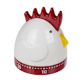 Miniatyrbild 2 av 6: Äggklocka / Timer / Kökstimer - Ägg - Klocka Vit