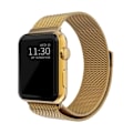 Miniatyrbild 1 av 5: Armband Milanese Loop Apple Watch 38/40 mm Guld Gold