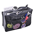 Miniatyrbild 1 av 3: Bag in Bag Handväskinsats Väskinsats Svart Svart one size