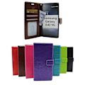 Miniatyrbild 1 av 5: Crazy Horse Wallet Samsung Galaxy A42 5G (Svart) Turkos