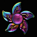 Miniatyrbild 1 av 5: Het Regnbåge Metall Fidget Spinner Zinklegering Färgglada Hand Spinner Antistress Leksaker för Barn Vuxna Gåvor för Barn Vuxna