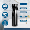Miniatyrbild 3 av 5: 2 st 150ml Fine Mist Sprayflaska, Vit+Svart