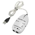 Miniatyrbillede 1 af 5: 6,3 mm Jack til USB Guitar Link Kabel Adapter Guitar til PC Optagelse Afspilning Guitar Effekter Kabel USB Guitar Adapter