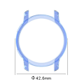 Miniatyrbild 3 av 5: Garmin Venu 2S genomskinligt TPU-skydd - Transparent Transparent