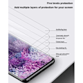 Miniatyrbild 5 av 5: Samsung S20 Plus Härdat Glas 3D 0.26mm 9H Fullframe Transparent