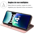 Miniatyrbild 2 av 6: Skal för Xiaomi Redmi Note 14 Pro Plus 5G/Note 14 Pro+ 5G, Anti-repor Syntetiskt läder Mjuk - Rosa Rosa