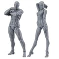 1 Set Ritfigurer För Konstnärer Actionfigur Modell Mänsklig Skyltdocka