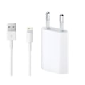 Miniatyrbild 2 av 2: 2 Meter Lightning USB kabel + Väggladdare