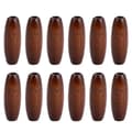 100 st 23x8mm olivformade träpärlor lösa träpärlor för DIY-konsthantverk