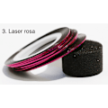 Miniatyrbild 5 av 5: Striping tape , nageltejp , nageldekorationer 20 färger Black 19. Svart
