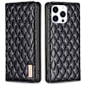 Miniatyrbild 1 av 5: iPhone 16 Pro Max Fodral Diamond Flip Svart