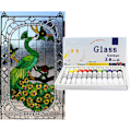 Miniatyrbild 3 av 5: SQBB 12ml 12 färger glasfärg Akryl Handmålade pigment ritrör Art Supply